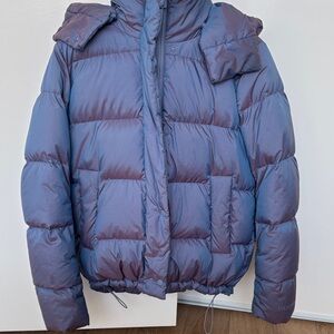 lululemon Iridescent Purple-Blue Puffer Jacket-Size 4